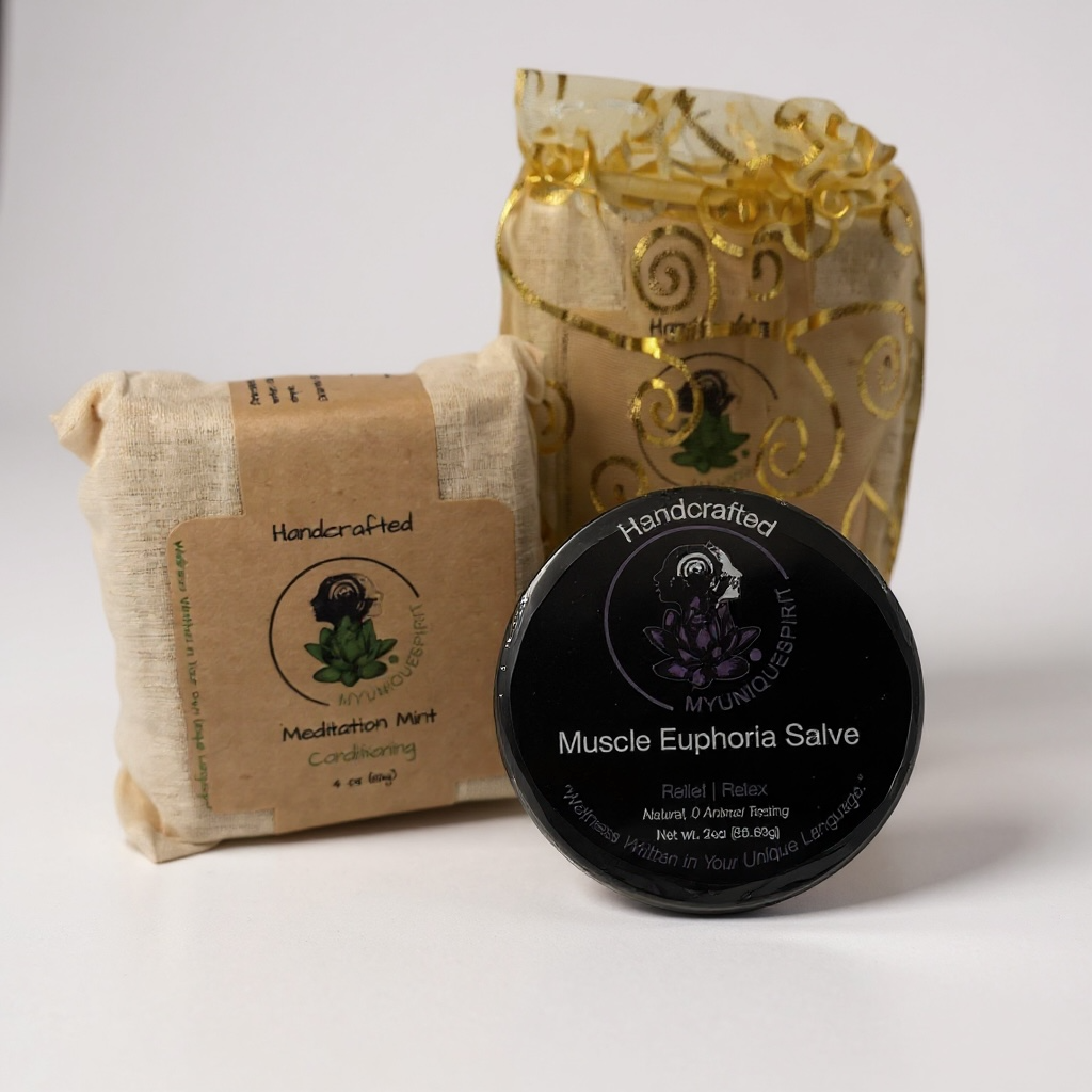 Muscle Salve and Mint Soap Bundle